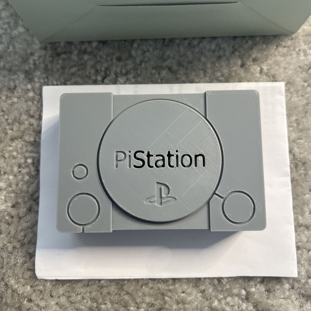 Plug & Play RetroFlag PiStation PS1 Raspberry Pi 4 Emulation Console Bundle - Picture 2 of 10